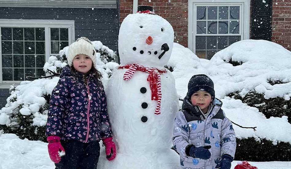 Frosty the Snowman came to town 2024