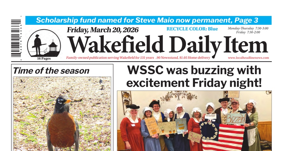 Front Page: March 20, 2026