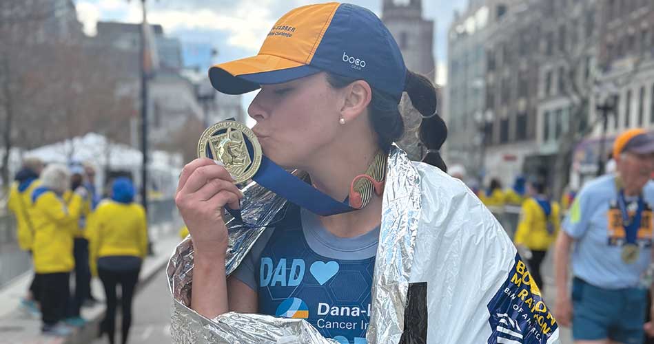Kristina Coccoluto finds her voice raising cancer awareness, running marathons