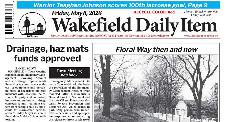 Front Page: May 8, 2026