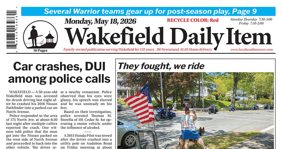 Front Page published May 18, 2026