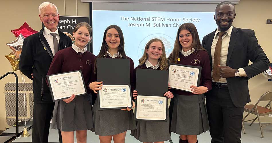 SJS team wins third prize at statewide Science and Engineering Fair