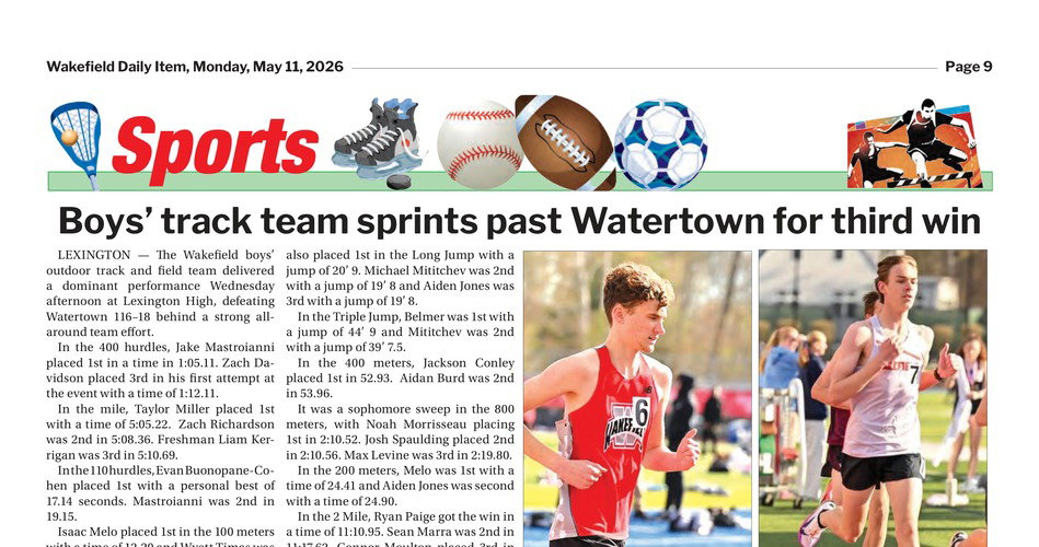 Sports: May 11, 2026