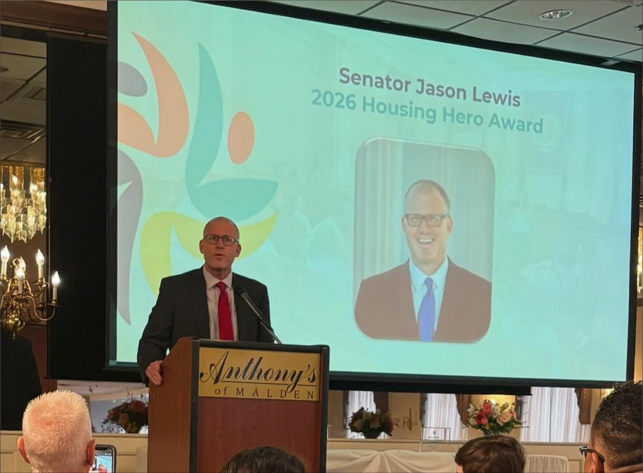 Lewis honored by Housing Families  as a 2026 Housing Hero
