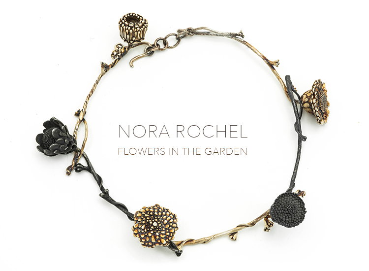 NORA ROCHEL : FLOWERS IN THE GARDEN