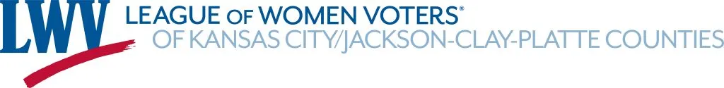 League of Women Voters of Kansas City Jackson-Clay-Platte Counties Logo